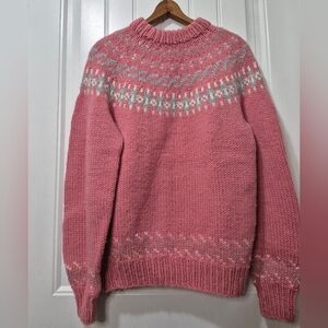 Womens Vintage  Handmade Lopi Sweater